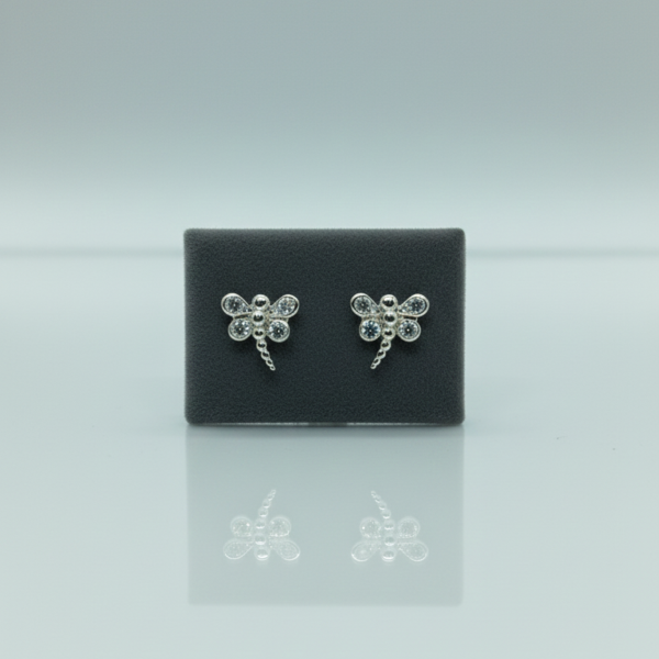 Arete de Seguridad Rosca Libélula Fina