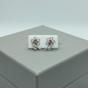 Arete de Seguridad Rosca Flor vista 1