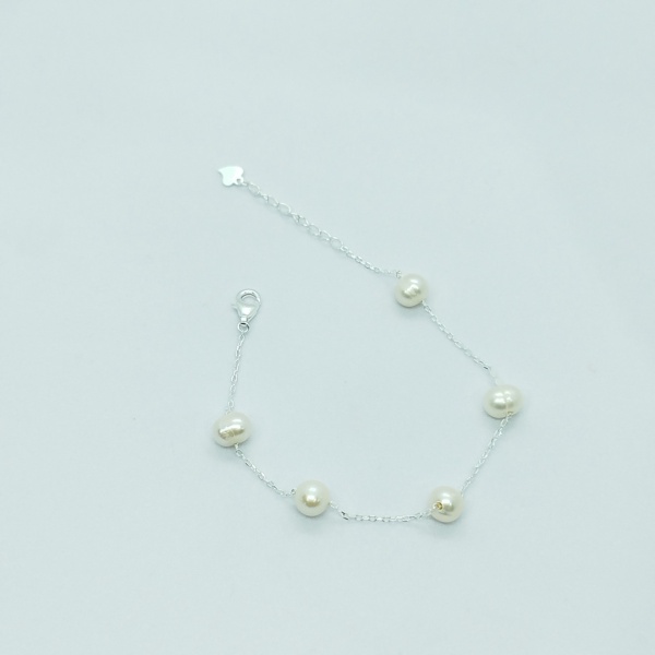 Pulsera Fina Perlas Finas