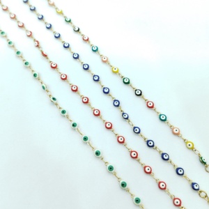 Tobillera de Acero ojos Turcos