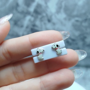 Aretes de Seguridad Rosca Snoopy