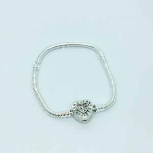 Pulsera Pandora AAA. Corazón Pavé