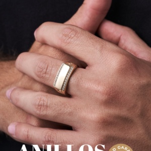 Anillo Apolo Oro Laminado Italiano.